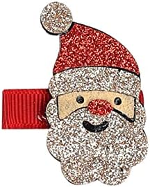 חג המולד לילדים סיכת ראש עץ חג המולד אלקס פאייטים תינוק שולי קליפ 6 צבעים חג המולד כיסוי ראש תינוק קשת