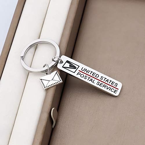 פאדבוק הודעה משרד מחזיק מפתחות דוור מתנת דואר תכשיטי מתנות עבור צוות דואר