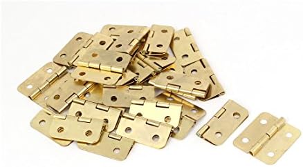 AEXIT תכשיטים קופסת שער שער חומרה ארון מתכת ציוני ישבן זהב טון זהב 1.2 אינץ