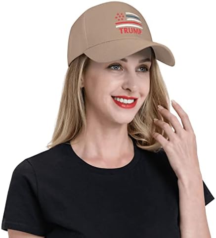 כובע בייסבול לנשים גברים טראמפ מתכוונן כובעים, חיצוני ספורט כובע מתנות לאבא אמא