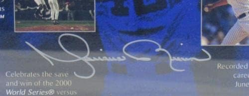 מריאנו ריברה חתום חתימה אוטומטית ממוסגרת 8x10 צילום שטיינר ספורט COA - תמונות MLB עם חתימה