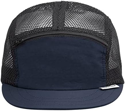 קרוגו רשת נהג משאית כובע אופנה קצר ברים בייסבול כובע 5 פנל גולף כובע שטוח ביל אבא כובעי קירור לנשימה