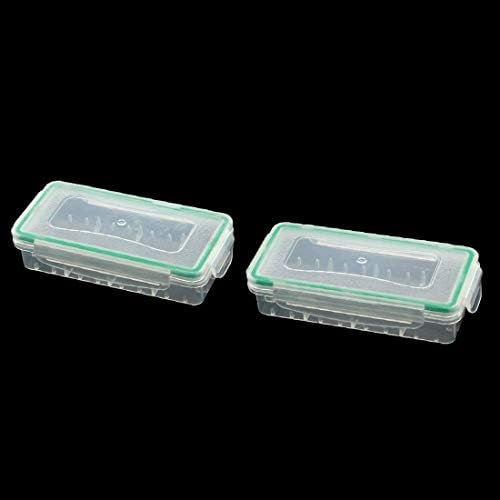 חדש לון0167 פלסטיק סוללה מגן אחסון תא 4 יחידות עבור 18650 סוללות (שוצפאך על אמנות 4 יחידות על 18650-סוללה