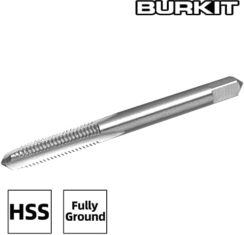 Burkit M1.8 x 0.35 חוט ברז יד ימין, HSS M1.8 x 0.35 ברז מכונה מחורץ ישר ברז